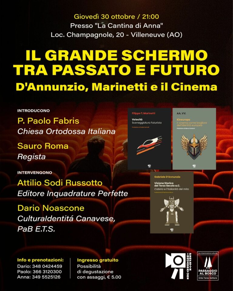 Aosta – Da Marinetti a D’Annunzio