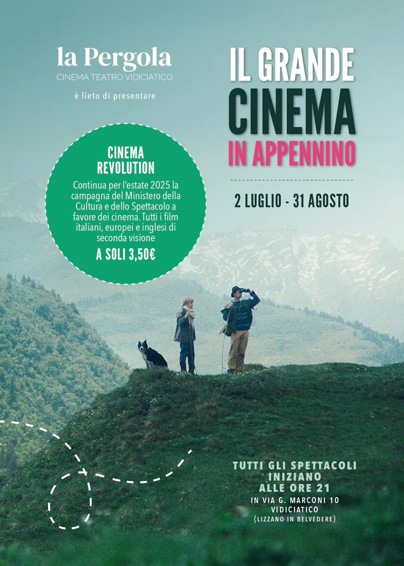 Un’Estate di Grande Cinema – 2025